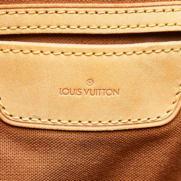 ルイ ヴィトン モノグラム フラネリー50 ショルダーバッグ M51116 ブラウン PVC レザー レディース LOUIS VUITTON 【中古】
