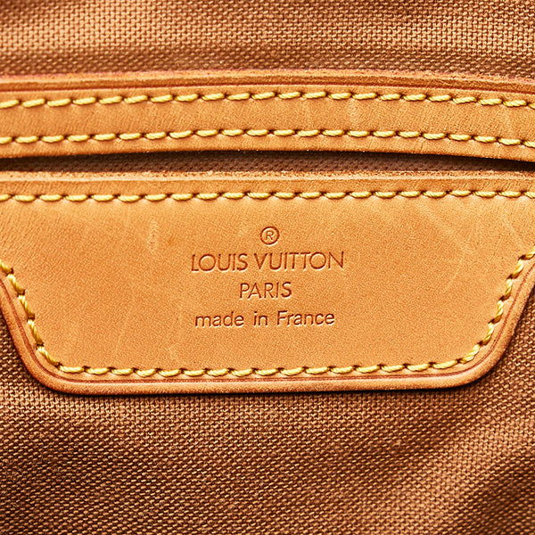 ルイ ヴィトン モノグラム フラネリー50 ショルダーバッグ M51116 ブラウン PVC レザー レディース LOUIS VUITTON 【中古】