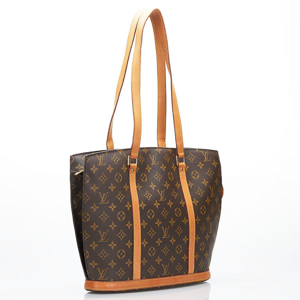 ルイ ヴィトン モノグラム バビロン トートバッグ ショルダーバッグ M51102 ブラウン PVC レザー レディース LOUIS VUITTON 【中古】