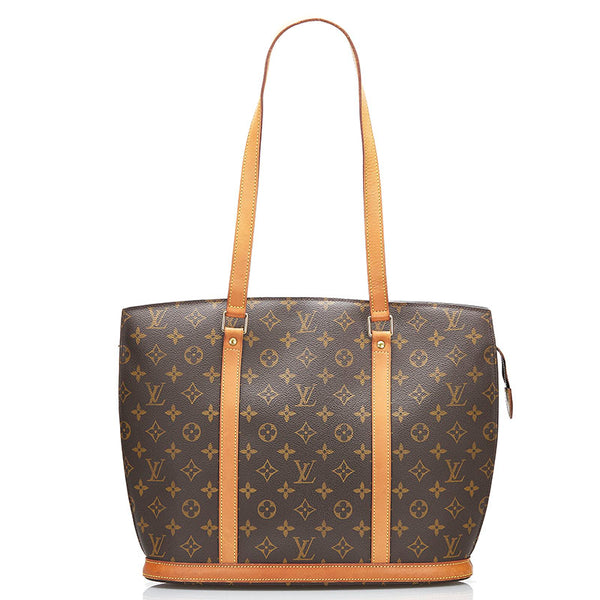 ルイ ヴィトン モノグラム バビロン トートバッグ ショルダーバッグ M51102 ブラウン PVC レザー レディース LOUIS VUITTON 【中古】