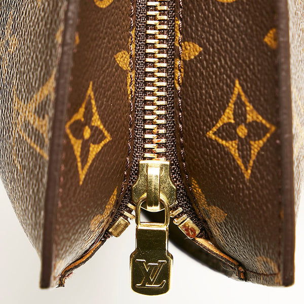 ルイ ヴィトン モノグラム バビロン トートバッグ ショルダーバッグ M51102 ブラウン PVC レザー レディース LOUIS VUITTON 【中古】