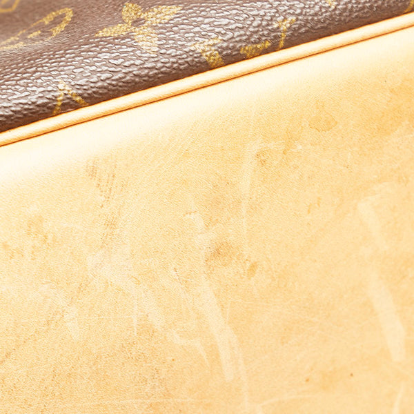 ルイ ヴィトン モノグラム プチノエ ショルダーバッグ M42226 ブラウン PVC レザー レディース LOUIS VUITTON 【中古】
