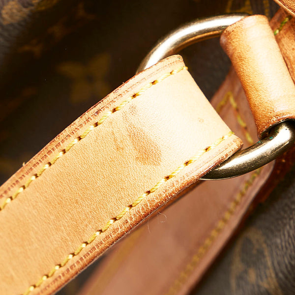 ルイ ヴィトン モノグラム プチノエ ショルダーバッグ M42226 ブラウン PVC レザー レディース LOUIS VUITTON 【中古】