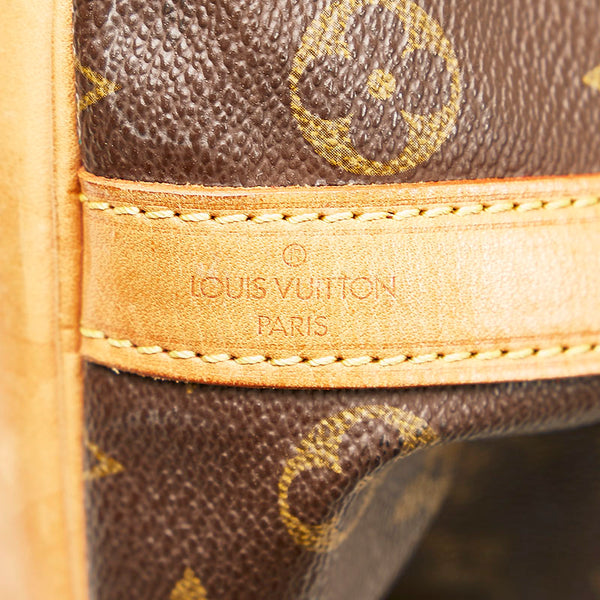 ルイ ヴィトン モノグラム プチノエ ショルダーバッグ M42226 ブラウン PVC レザー レディース LOUIS VUITTON 【中古】
