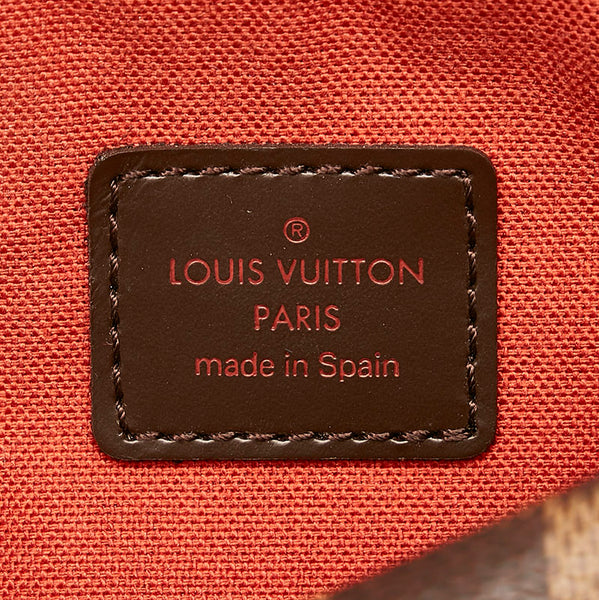 ルイ ヴィトン ダミエ ジェロニモス ボディバッグ N51994 エベヌ ブラウン PVC レザー メンズ LOUIS VUITTON 【中古】