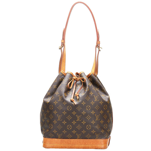 ルイ ヴィトン モノグラム ノエ ショルダーバッグ M42224 ブラウン PVC レザー レディース LOUIS VUITTON 【中古】
