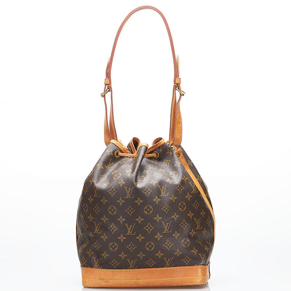 ルイ ヴィトン モノグラム ノエ ショルダーバッグ M42224 ブラウン PVC レザー レディース LOUIS VUITTON 【中古】