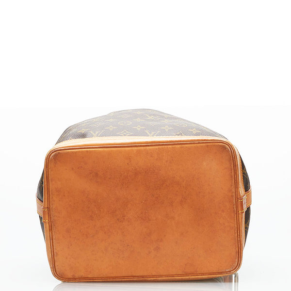 ルイ ヴィトン モノグラム ノエ ショルダーバッグ M42224 ブラウン PVC レザー レディース LOUIS VUITTON 【中古】