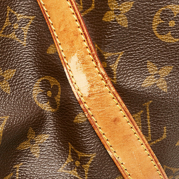 ルイ ヴィトン モノグラム サックスープル35 ボストンバッグ M41626 ブラウン PVC レザー レディース LOUIS VUITTON 【中古】