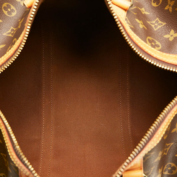 ルイ ヴィトン モノグラム サックスープル35 ボストンバッグ M41626 ブラウン PVC レザー レディース LOUIS VUITTON 【中古】