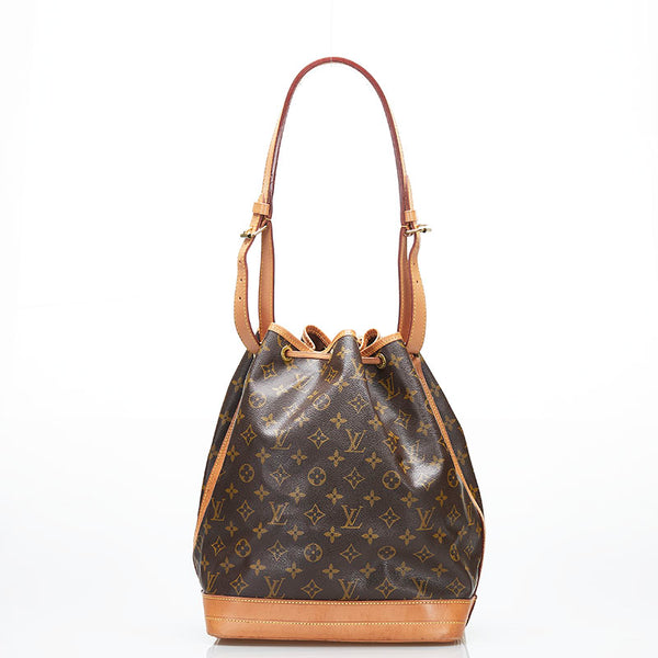 ルイ ヴィトン モノグラム ノエ ショルダーバッグ M42224 ブラウン PVC レザー レディース LOUIS VUITTON 【中古】