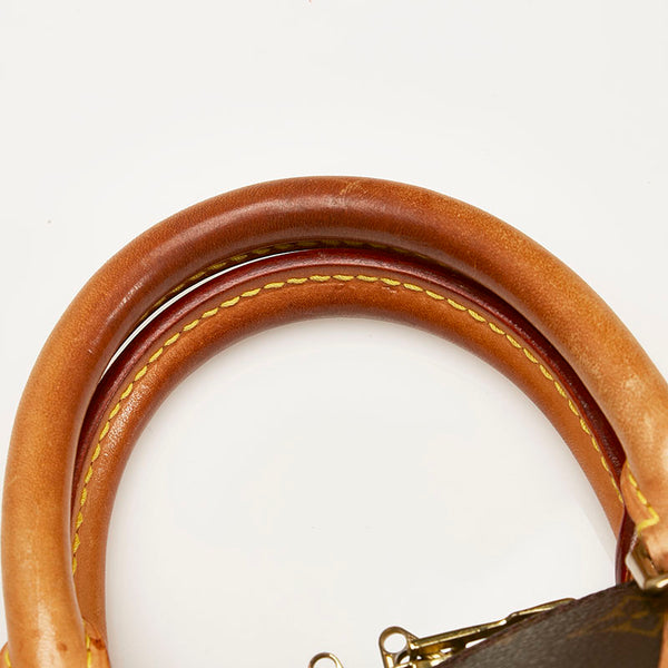 ルイ ヴィトン モノグラム アルマPM ハンドバッグ M51130 ブラウン PVC レザー レディース LOUIS VUITTON 【中古】