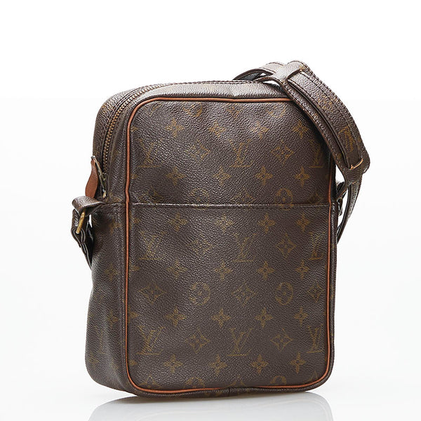 ルイ ヴィトン モノグラム プチ マルソー ショルダーバッグ M40264 ブラウン PVC レザー レディース LOUIS VUITTON 【中古】