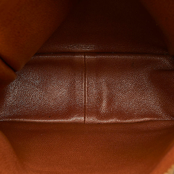 ルイ ヴィトン モノグラム プチ マルソー ショルダーバッグ M40264 ブラウン PVC レザー レディース LOUIS VUITTON 【中古】