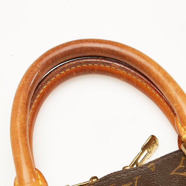 ルイ ヴィトン モノグラム アルマPM ハンドバッグ M51130 ブラウン PVC レザー レディース LOUIS VUITTON 【中古】