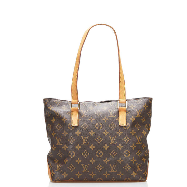 ルイ ヴィトン モノグラム カバピアノ トートバッグ ハンドバッグ M51148 ブラウン PVC レザー レディース LOUIS VUITTON 【中古】