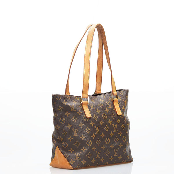 ルイ ヴィトン モノグラム カバピアノ トートバッグ ハンドバッグ M51148 ブラウン PVC レザー レディース LOUIS VUITTON 【中古】