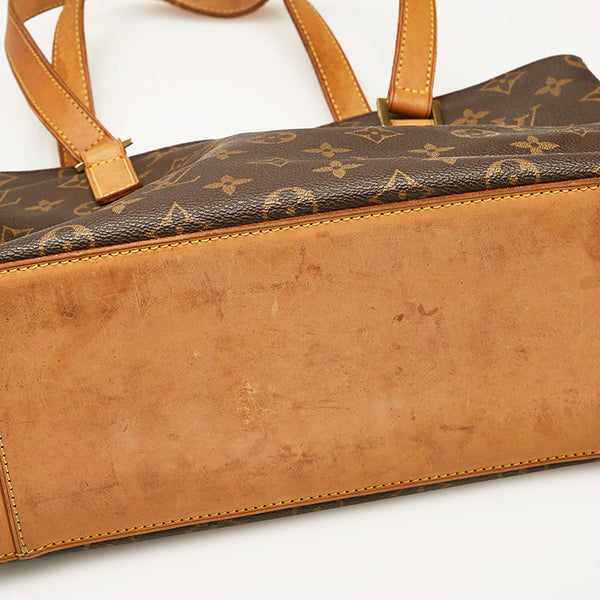 ルイ ヴィトン モノグラム カバピアノ トートバッグ ハンドバッグ M51148 ブラウン PVC レザー レディース LOUIS VUITTON 【中古】