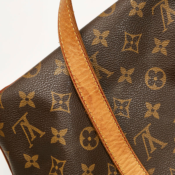 ルイ ヴィトン モノグラム カバピアノ トートバッグ ハンドバッグ M51148 ブラウン PVC レザー レディース LOUIS VUITTON 【中古】