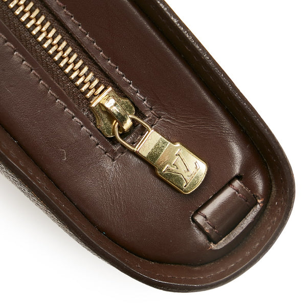 ルイ ヴィトン ダミエ サンルイ セカンドバッグ N51993 エベヌ ブラウン PVC レザー メンズ LOUIS VUITTON 【中古】