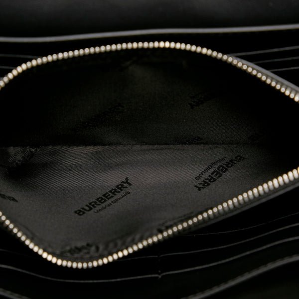 バーバリー ノバチェック 斜め掛け ショルダーバッグ ショルダーウォレット ベージュ PVC レザー レディース BURBERRY 【中古】