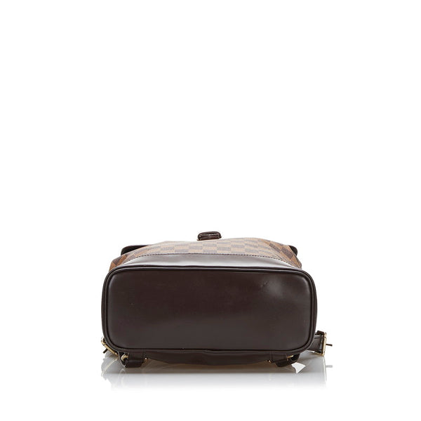 ルイ ヴィトン ダミエ ソーホー リュック バックパック N51132 ブラウン PVC レザー レディース LOUIS VUITTON 【中古】