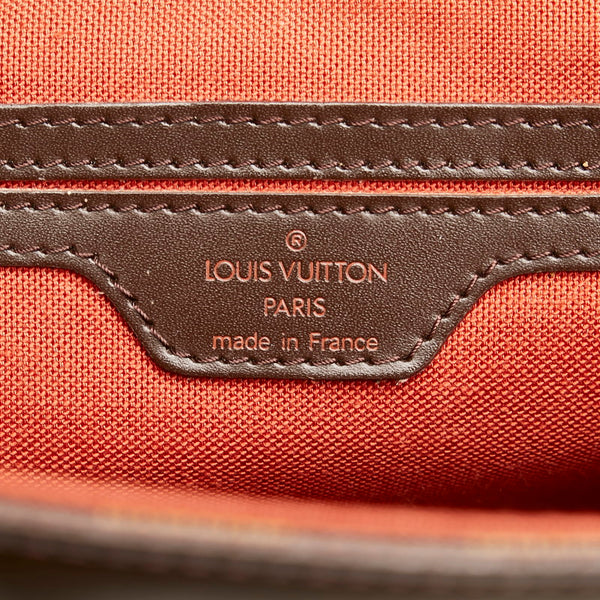 ルイ ヴィトン ダミエ ソーホー リュック バックパック N51132 ブラウン PVC レザー レディース LOUIS VUITTON 【中古】