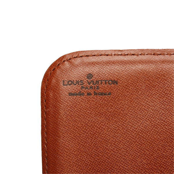ルイ ヴィトン モノグラム カルトシエールGM 斜め掛け ショルダーバッグ M51252 ブラウン PVC レザー レディース LOUIS VUITTON 【中古】