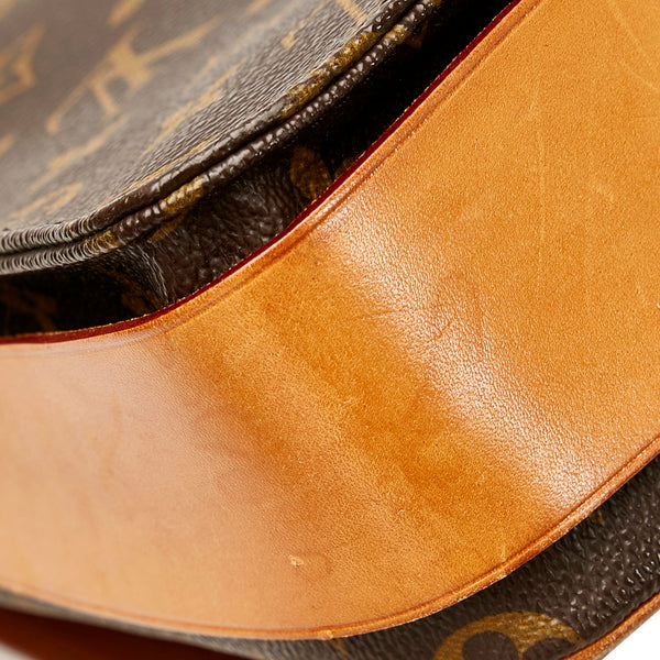 ルイ ヴィトン モノグラム カルトシエールGM 斜め掛け ショルダーバッグ M51252 ブラウン PVC レザー レディース LOUIS VUITTON 【中古】