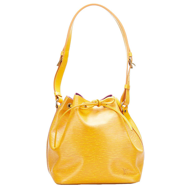 ルイ ヴィトン エピ プチノエ ショルダーバッグ M44109 タッシリイエロー レザー レディース LOUIS VUITTON 【中古】