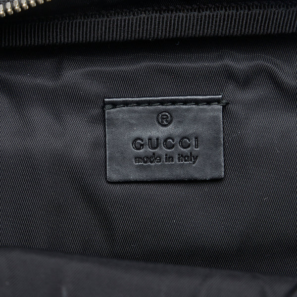 グッチ GGスプリーム シェリーライン ボディバッグ ウエストバッグ 450956 ベージュ PVC レザー レディース GUCCI 【中古】