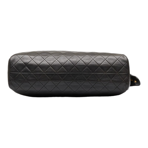 シャネル マトラッセ ココマーク チェーン ショルダーバッグ トートバッグ ブラック ゴールド ラムスキン レディース CHANEL 【中古】