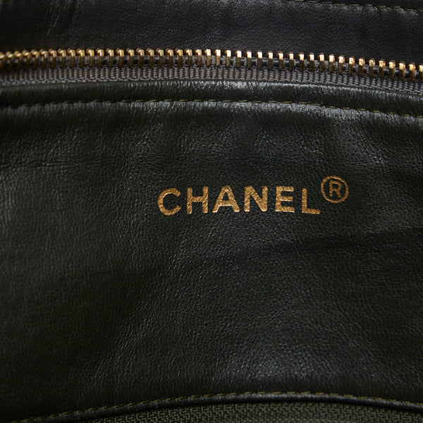 シャネル マトラッセ ココマーク チェーン ショルダーバッグ トートバッグ ブラック ゴールド ラムスキン レディース CHANEL 【中古】
