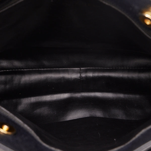 シャネル ココマーク ゴールド金具 チェーン ショルダーバッグ トートバッグ ブラック キャビアスキン レディース CHANEL 【中古】