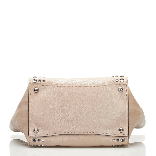 プラダ GLACE'CALF ハンドバッグ ショルダーバッグ 2WAY B26250 POMICE ベージュ レザー レディース PRADA 【中古】