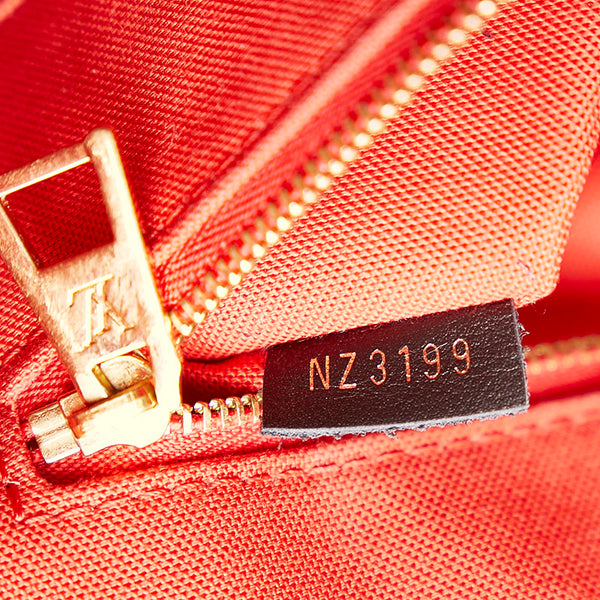 ルイ ヴィトン モノグラム オンザゴー GM ハンドバッグ ショルダーバッグ 2WAY M44576 ブラウン PVC レザー レディース LOUIS VUITTON 【中古】