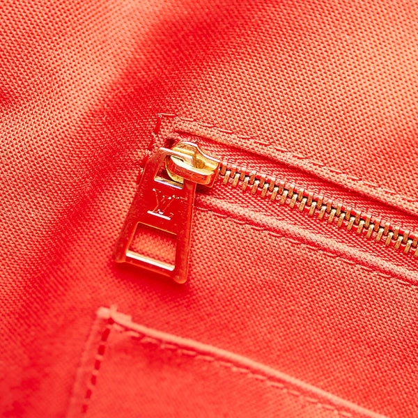 ルイ ヴィトン モノグラム オンザゴー GM ハンドバッグ ショルダーバッグ 2WAY M44576 ブラウン PVC レザー レディース LOUIS VUITTON 【中古】
