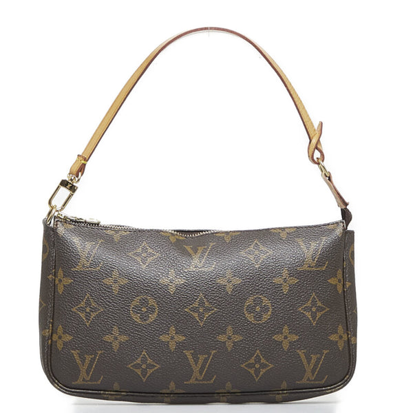 ルイ ヴィトン モノグラム アクセソワール ハンドバッグ M51980 ブラウン PVC レザー レディース LOUIS VUITTON 【中古】