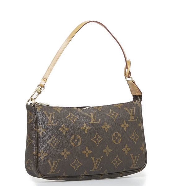 ルイ ヴィトン モノグラム アクセソワール ハンドバッグ M51980 ブラウン PVC レザー レディース LOUIS VUITTON 【中古】