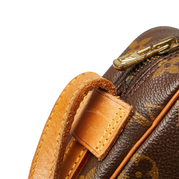 ルイ ヴィトン モノグラム ジュヌフィーユ 斜め掛け ショルダーバッグ M51226 ブラウン PVC レザー レディース LOUIS VUITTON 【中古】