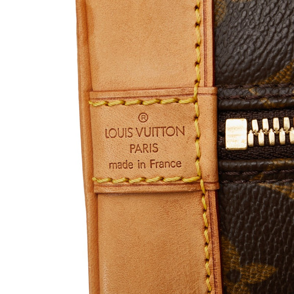ルイ ヴィトン モノグラム アルマ ハンドバッグ M51130 ブラウン PVC レザー レディース LOUIS VUITTON 【中古】