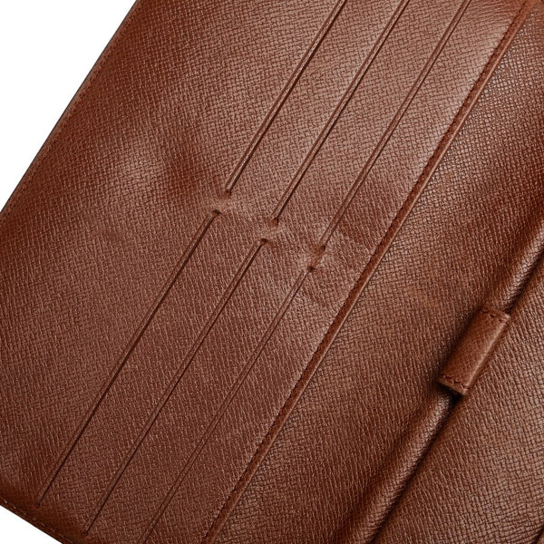 ルイ ヴィトン モノグラム ポルト トレゾール インターナショナル 長財布 M61215 ブラウン PVC レザー レディース LOUIS VUITTON 【中古】