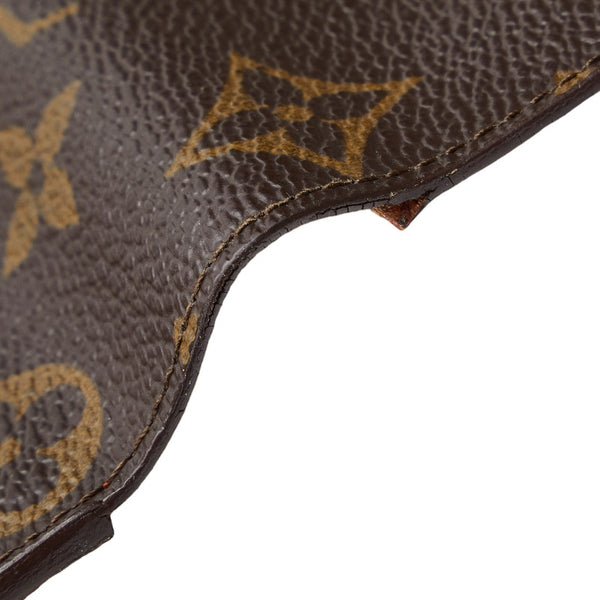 ルイ ヴィトン モノグラム ポルト トレゾール インターナショナル 長財布 M61215 ブラウン PVC レザー レディース LOUIS VUITTON 【中古】