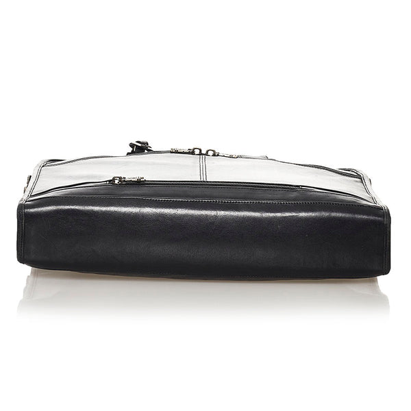 トゥミ ビジネスバッグ ブラック レザー メンズ TUMI 【中古】