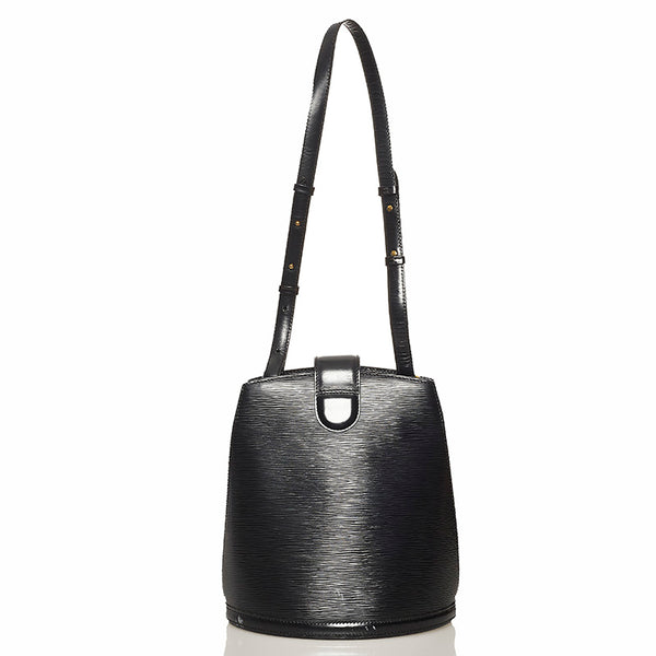 ルイ ヴィトン エピ クリュニー M52252 ブラック レザー 斜め掛け ショルダーバッグ レディース LOUIS VUITTON 【中古】