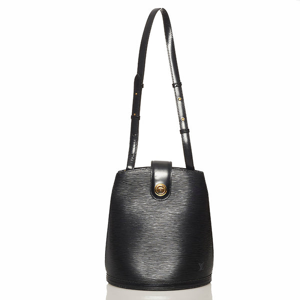 ルイ ヴィトン エピ クリュニー M52252 ブラック レザー 斜め掛け ショルダーバッグ レディース LOUIS VUITTON 【中古】