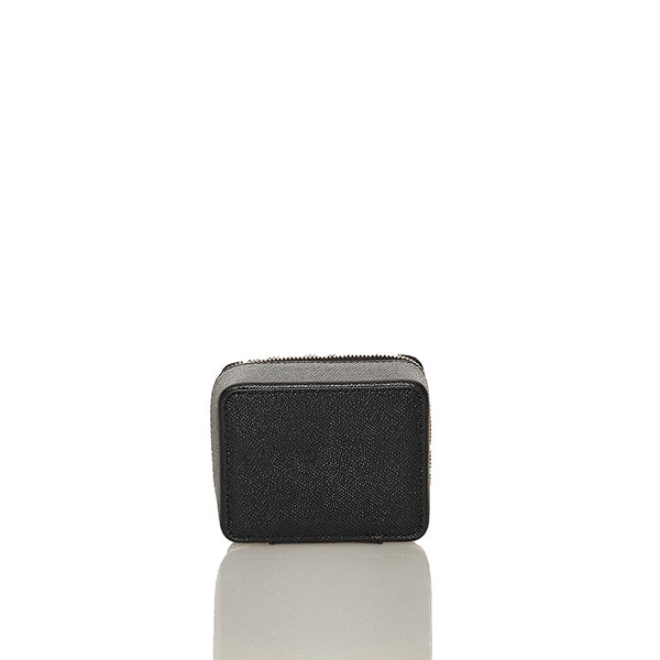 コーチ アクセサリーポーチ ブラック レザー レディース COACH 【中古】