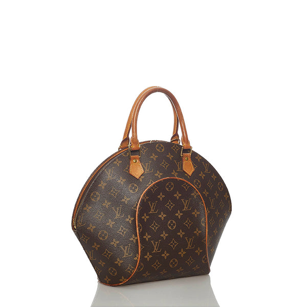 ルイ ヴィトン モノグラム エリプスGM ハンドバッグ M51126 ブラウン PVC レザー レディース LOUIS VUITTON 【中古】