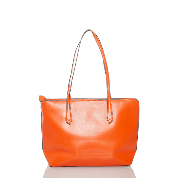 ケイトスペード トートバッグ オレンジ レザー レディース Kate Spade 【中古】