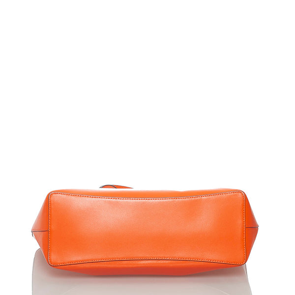 ケイトスペード トートバッグ オレンジ レザー レディース Kate Spade 【中古】